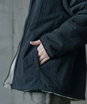 ブルゾン アウター ナイロンアンドフリースリバ...の詳細画像5