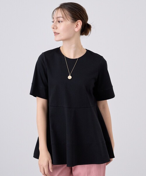 「ANAYI」 半袖カットソー 36 オフホワイト レディース_画像8