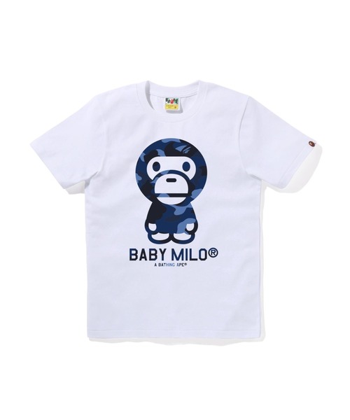 A BATHING APE（アベイシングエイプ） tシャツ COLOR CAMO BABY MILO