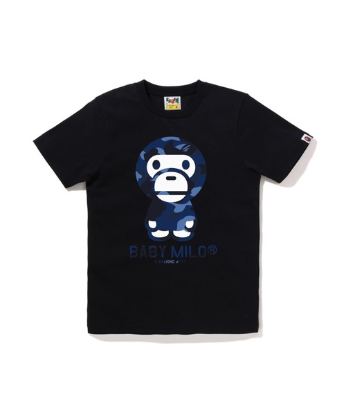 A BATHING APE（アベイシングエイプ） tシャツ COLOR CAMO BABY MILO