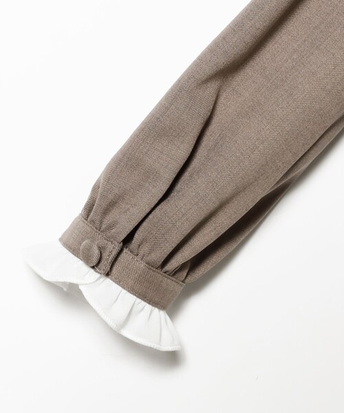 こども ビームス ワンピース セレモニー スカラップ 刺繍 ワンピース