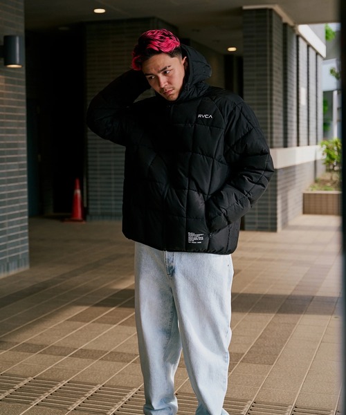 RVCA（ルーカ） ブルゾン アウター メンズ LIGHT PUFF MIL JKT