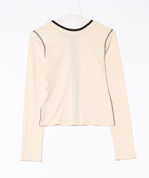 CLANE（クラネ） カーディガン CLANE W FACE BICOLOR CARDIGAN