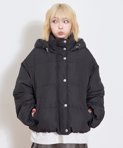 ブルゾン アウター パフィブルゾン キッズ 子供服 女の子