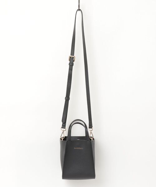「RANDEBOO」 ワンポイント2WAYバッグ - ブラック レディース_画像2