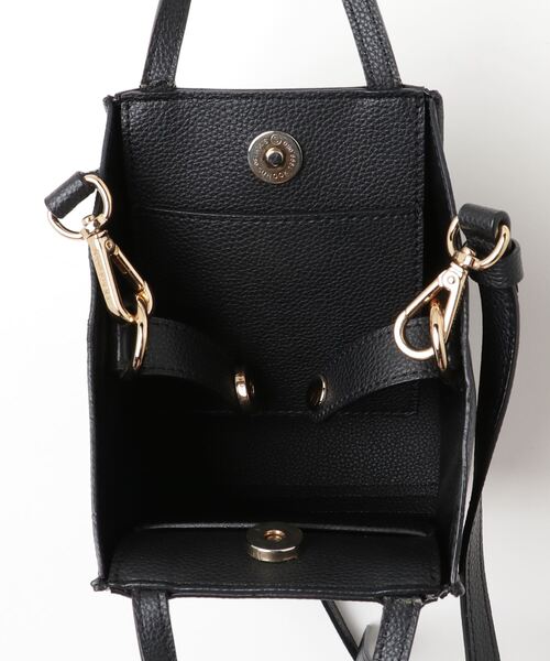 「RANDEBOO」 ワンポイント2WAYバッグ - ブラック レディース_画像4