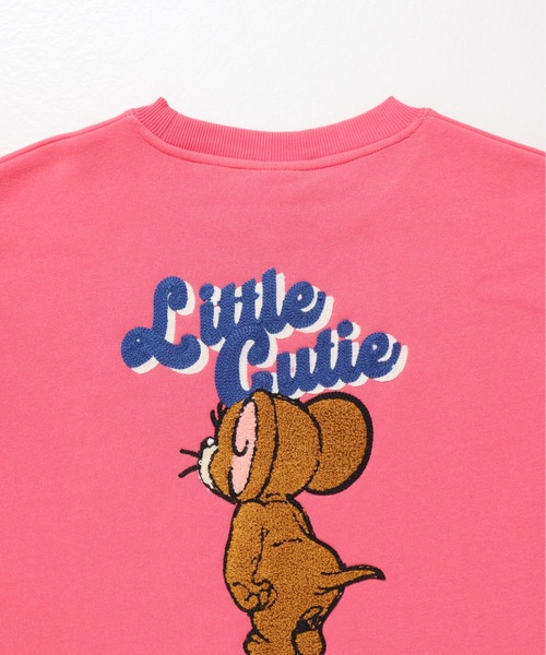 トレーナー スウェット 「TOM＆JERRY/トムとジェリー」裏起毛サガラ