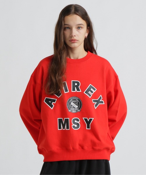 MOUSSY（マウジー） トレーナー スウェット 「AVIREX×MOUSSY」SWEAT