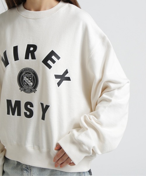 MOUSSY（マウジー） トレーナー スウェット 「AVIREX×MOUSSY」SWEAT