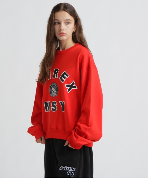 MOUSSY（マウジー） トレーナー スウェット 「AVIREX×MOUSSY」SWEAT