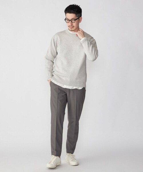 SHIPS（シップス） 長袖ニット X-LARGE ダークグレー メンズ