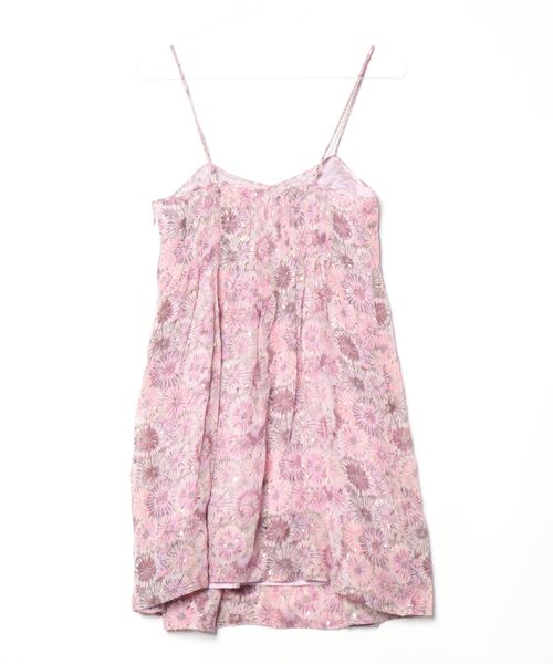 「REBECCA TAYLOR」 キャミソールワンピース 2 ピンク レディース_画像2