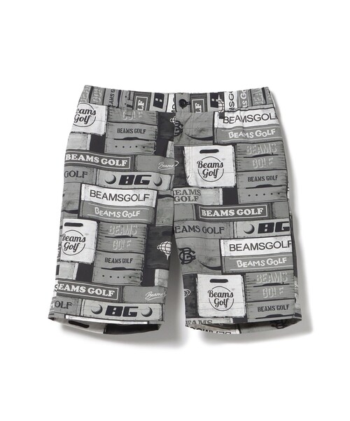 「BEAMS GOLF」 ハーフパンツ SMALL ブラック メンズの画像