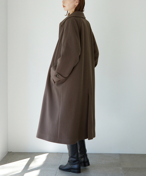 SLOBE IENA（スローブイエナ） ステンカラーコート 38 ネイビー