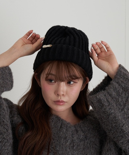 Ray Cassin（レイカズン） ニット帽 ニットキャップ リブニット帽