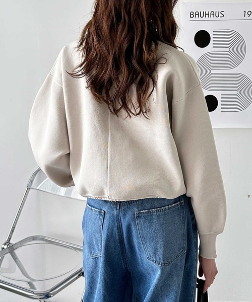 「GeeRA」 ブルゾン MEDIUM アイボリー レディース_画像6