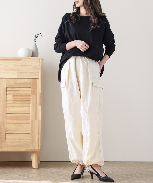 「SUGAR BISKET」 「La-gemme」長袖ニット フリー ピンク レディース_画像9