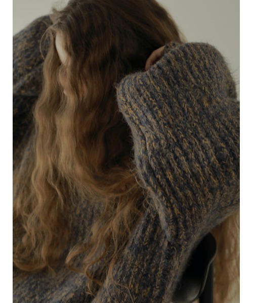 「AMAIL」 長袖ニット FREE ピンク レディース_画像2