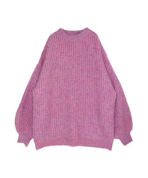 「AMAIL」 長袖ニット FREE ピンク レディース_画像5