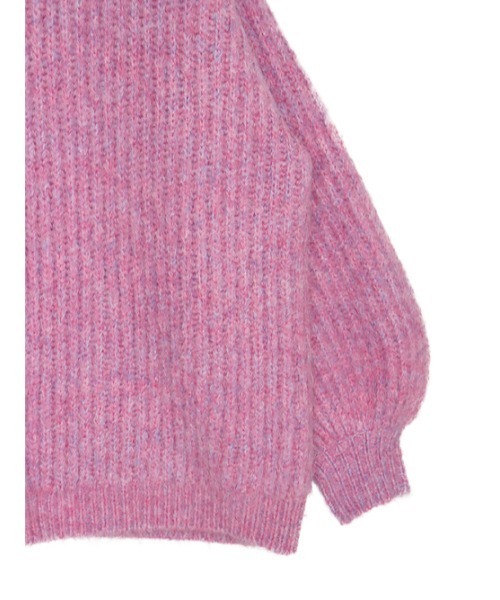 「AMAIL」 長袖ニット FREE ピンク レディース_画像8