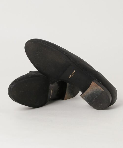 「SAINT LAURENT PARIS」 フラットパンプス 37 ブラック レディース_画像3