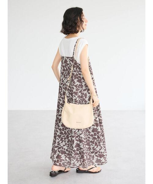 「CRAFT STANDARD BOUTIQUE」 キャミソールワンピース FREE ブラウン レディース_画像7