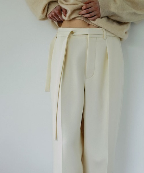 ETRE TOKYO（エトレトウキョウ） パンツ SANTEデザインベルトダブル
