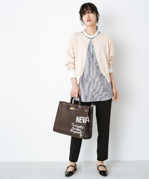 「ANNA LUNA」 長袖ニット MEDIUM ブルー レディース_画像4