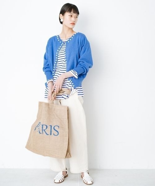 「ANNA LUNA」 長袖ニット MEDIUM ブルー レディース_画像5