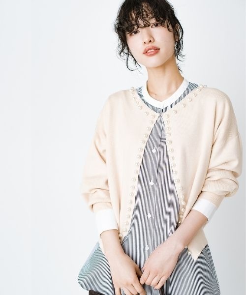 「ANNA LUNA」 長袖ニット MEDIUM ブルー レディース_画像6