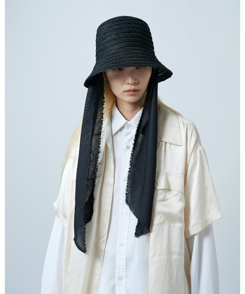 「La Maison de Lyllis」 ハット 57cm ブラック レディース_画像5