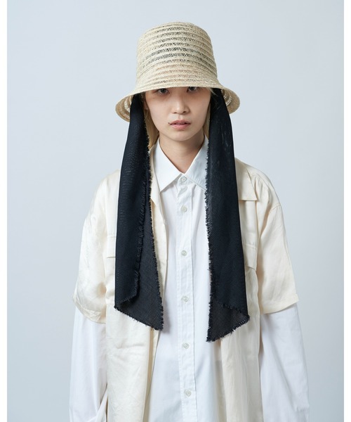 「La Maison de Lyllis」 ハット 57cm ブラック レディース_画像6