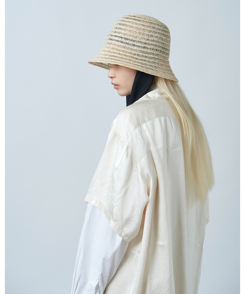 「La Maison de Lyllis」 ハット 57cm ブラック レディース_画像8