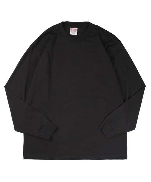 side service長袖tシャツブラック BAY SIDE（ベイサイド） tシャツ 「PH3」「BAYSIDE/ベイサイド」6.1oz