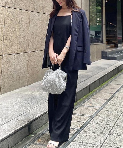 「evernavy」 オーバーオール M キナリ レディース_画像3