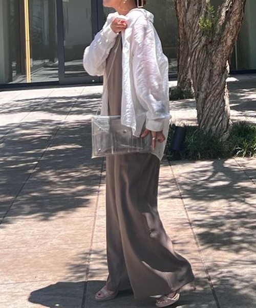 「evernavy」 オーバーオール M キナリ レディース_画像6