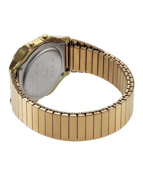 TIMEX（タイメックス） デジタル腕時計 FREE イエローゴールド メンズ