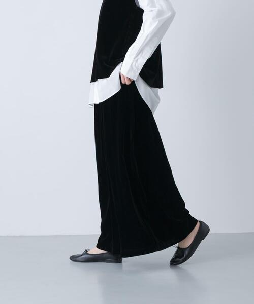 かぐれ スカート レーヨンシルクベルベットスカート : ZOZOTOWN Yahoo