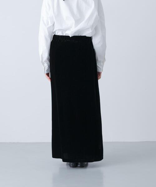 かぐれ スカート レーヨンシルクベルベットスカート : ZOZOTOWN Yahoo