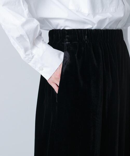 かぐれ スカート レーヨンシルクベルベットスカート : ZOZOTOWN Yahoo