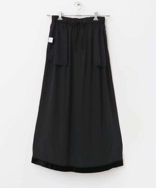 かぐれ スカート レーヨンシルクベルベットスカート : ZOZOTOWN Yahoo