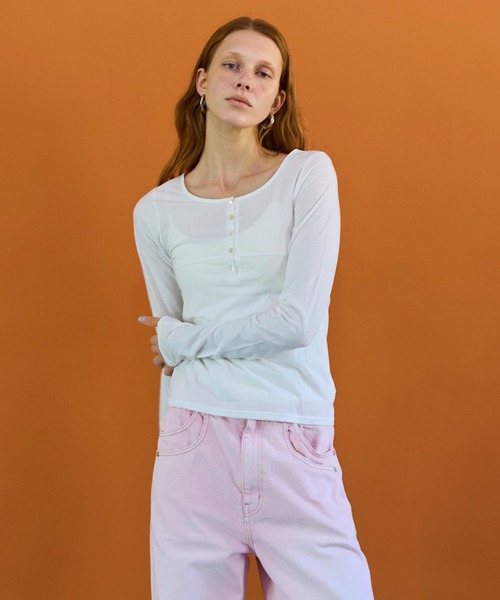 MAISON SPECIAL（メゾンスペシャル） tシャツ 2WAY Tops/2WAYトップス