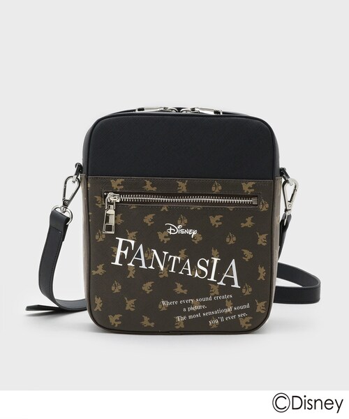 ショルダーバッグ ディズニーカプセルコレクション「ファンタジア」バイカラーショルダーバッグ メンズ