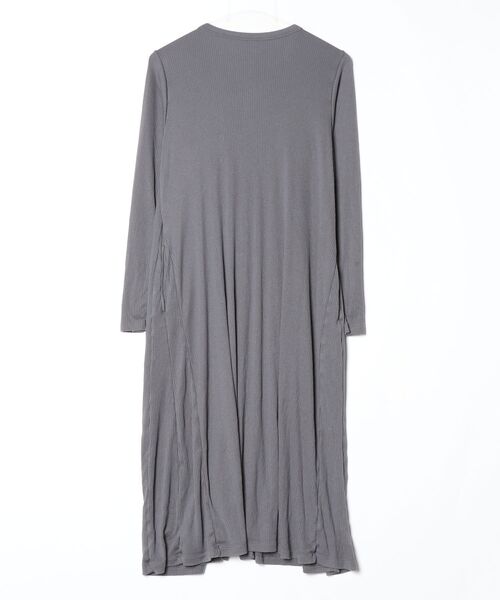 gelato pique（ジェラートピケ） 長袖ワンピース ONE SIZE グレー
