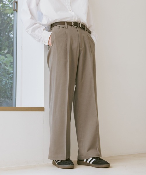 RAGEBLUE（レイジブルー） ワイドパンツ スラックス TRW Tuck Semi