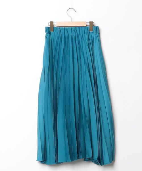 「STYLE DELI」 プリーツスカート 02 ブルー レディース_画像2