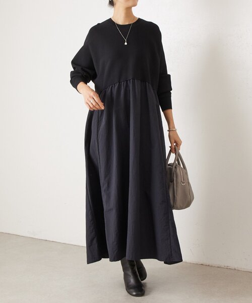 BEARDSLEY（ビアズリー） ワンピース ニットコンビワンピース