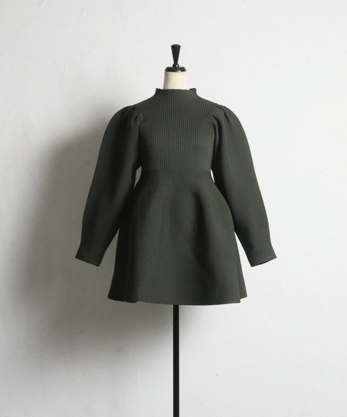 「&. NOSTALGIA」 長袖ニット M ブラック レディース_画像2