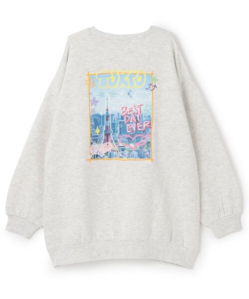 ワンピース 「裏起毛」フォトバックチュニックワンピース キッズ 子供服 女の子