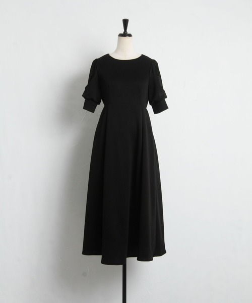 「tocco closet」 半袖ワンピース M グレー系その他 レディース_画像2